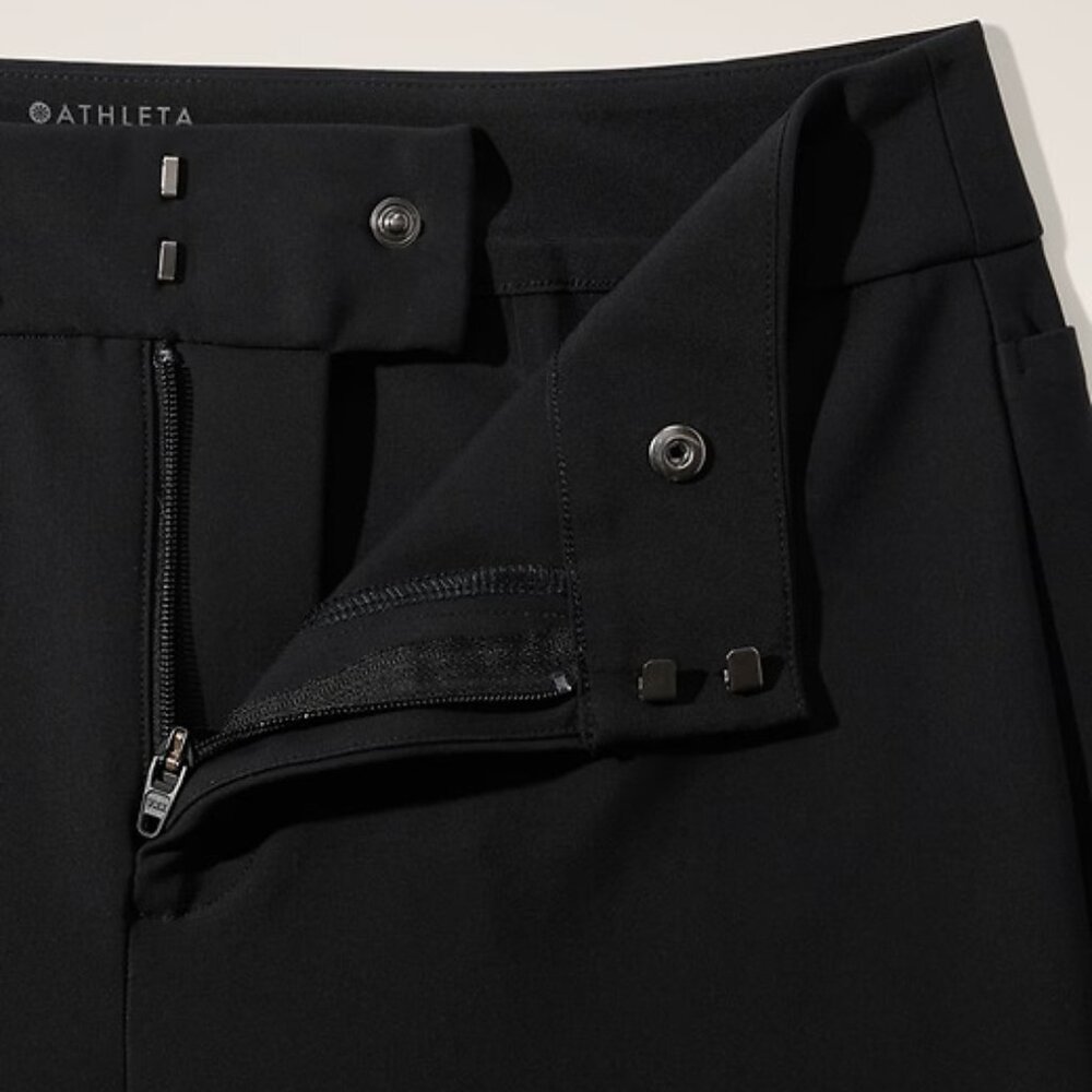 Athleta Stellar High Rise Trouser size 2P Black - Picture 5 of 7